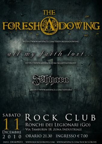 The Foreshadowing, All My Faith Lost, Ishyara