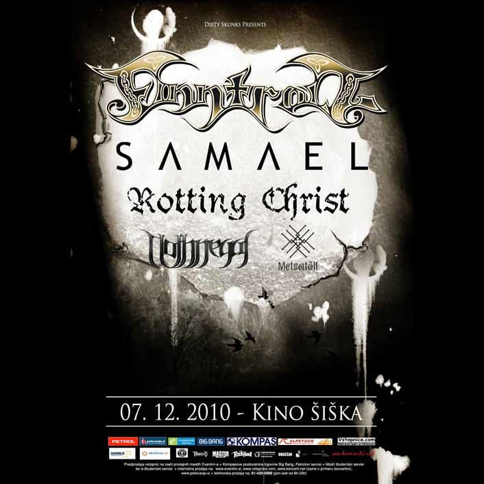 Finntroll, Samael, Rotting Christ, Metsatöll in Nothnegal