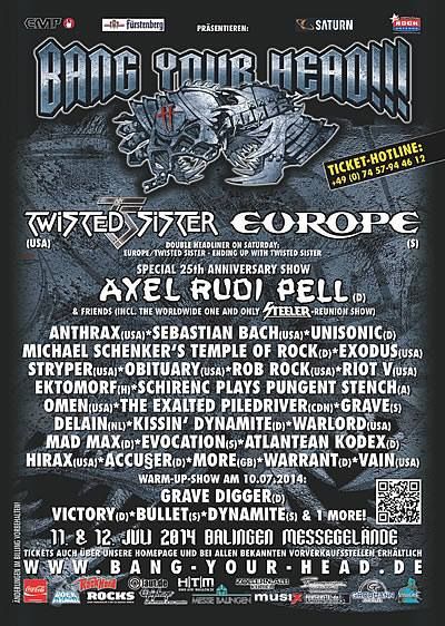 Bang Your Head 2014