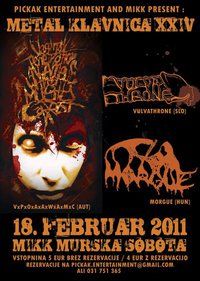 Metal Klavnica XXIV: VxPxOxAxAxWxAxMxC, Morgue, Vulvathrone