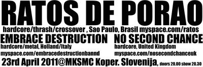 Ratos De Porao, Embrace Destrucion, No Second Chance