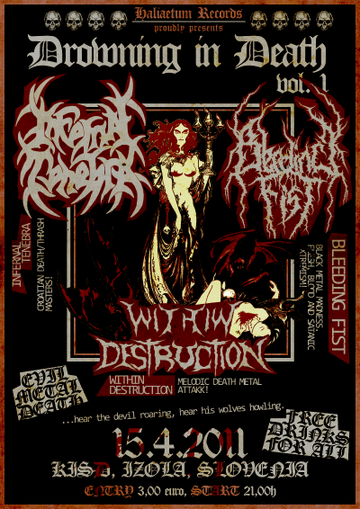 Infernal Tenebra, Bleeding Fist, Within Destruction