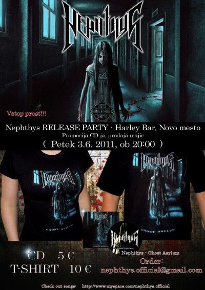 Nephthys - promocija albuma brez koncerta