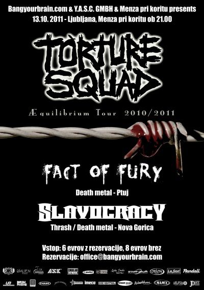 Torture Squad, Fact Of Fury, Slavocracy