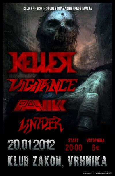 Keller, Vigilance, Panikk, Lintver