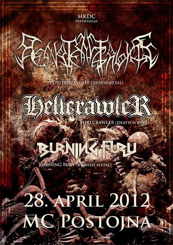 Penitenziagite, Hellcrawler, Burning Fury