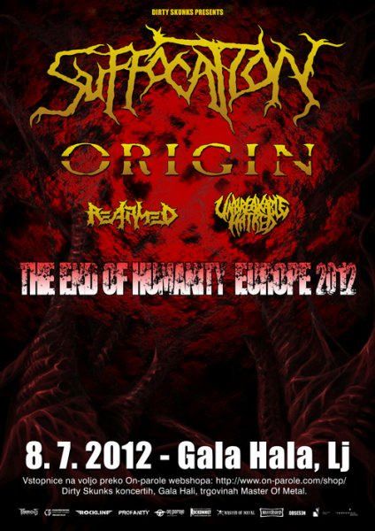 Suffocation, Origin, Re-Armed, Unbreakable Hatred