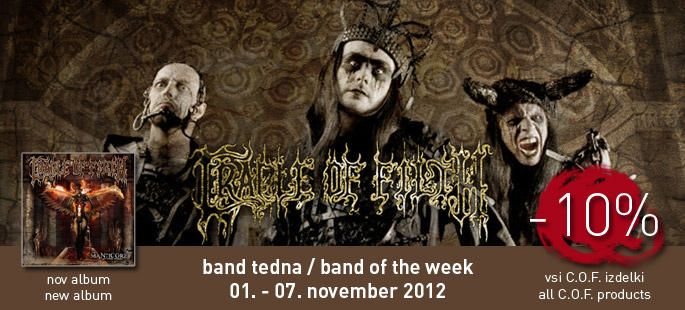 Band tedna v trgovini On Parole Productions