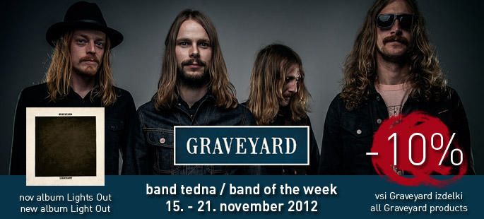 Band tedna v trgovini On Parole Productions