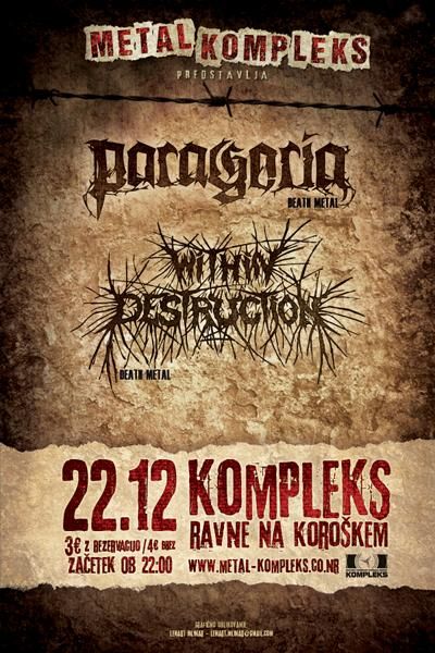 Metal Kompleks : Within Destruction, Paragoria