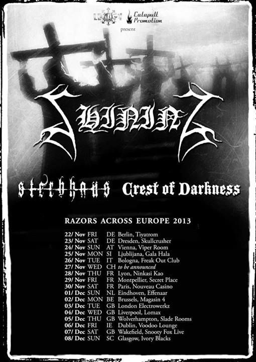 Shining, Crest Of Darkness, Sterbhaus