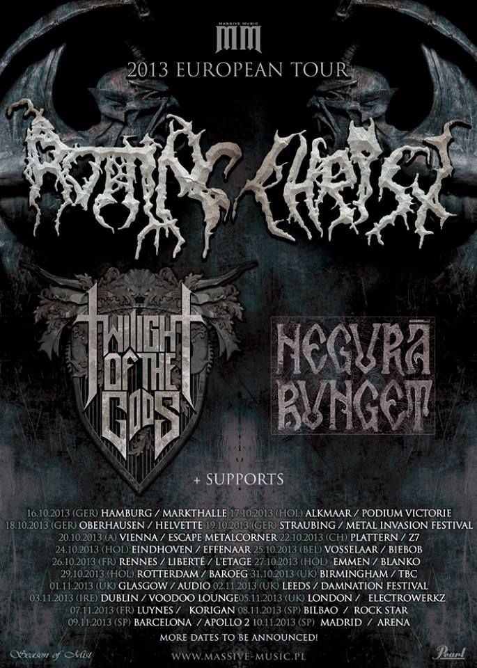 Rotting Christ, Twlight Of The Gods, Negura Bunget