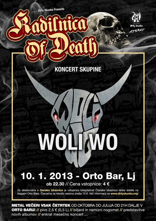 Woli Wo v Kadilnici Of Death