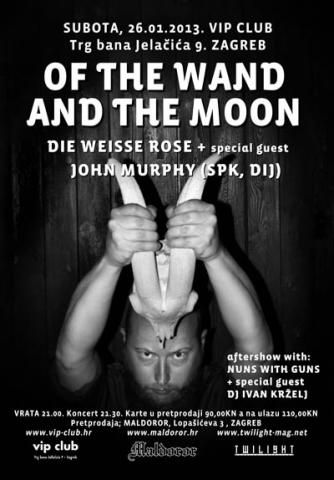 Of The Wand And The Moon, Die Weisse Rose, John Murphy