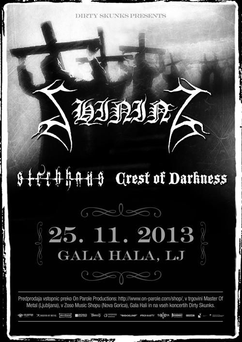 Shining, Crest Of Darkness, Sterbhaus