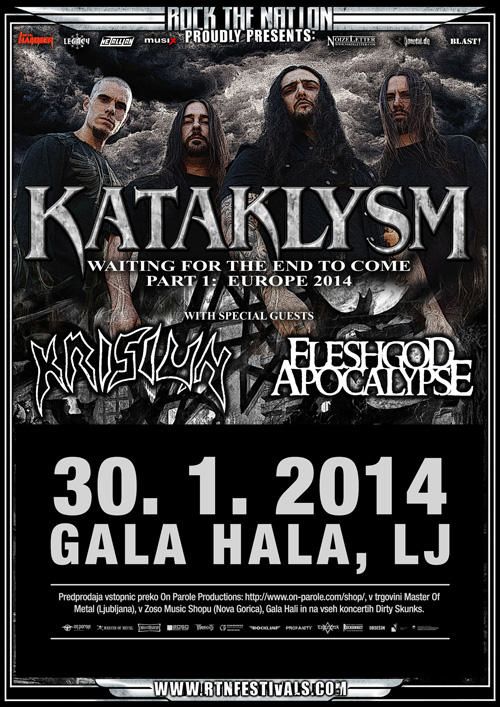 Kataklysm, Krisiun, Fleshgod Apocalypse