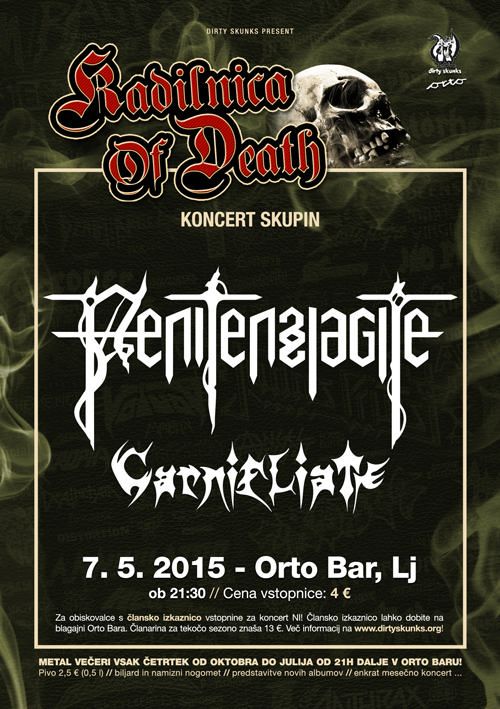 Kadilnica Of Death: Penitenziagite, Carnifliate