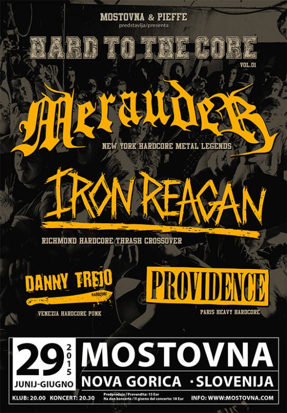 Merauder, Iron Reagan, Providence, Danny Trejo