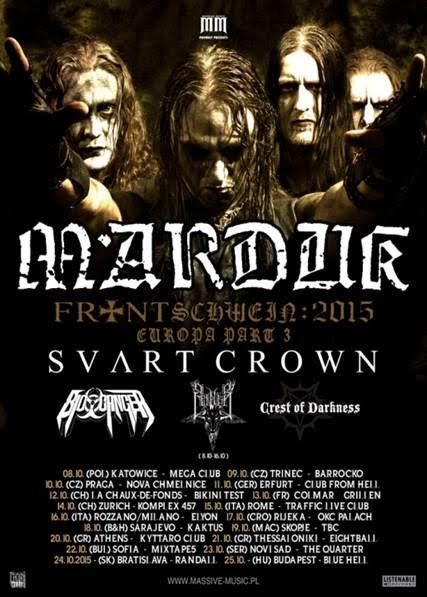 Marduk, Svart Crown, Crest Of Darkness, Bio-Cancer