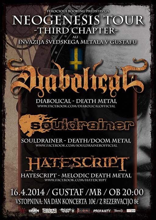 Diabolical, Souldrainer, Hatescript