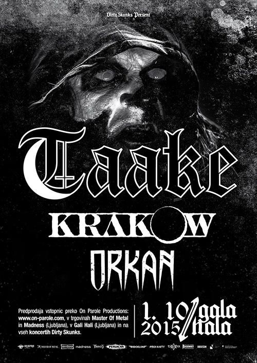 Taake, Kraków, Orkan