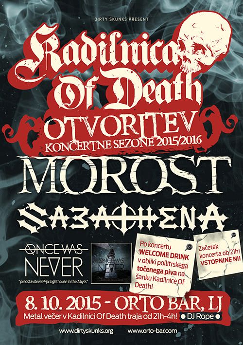 Otvoritev IV. sezone Kadilnice Of Death