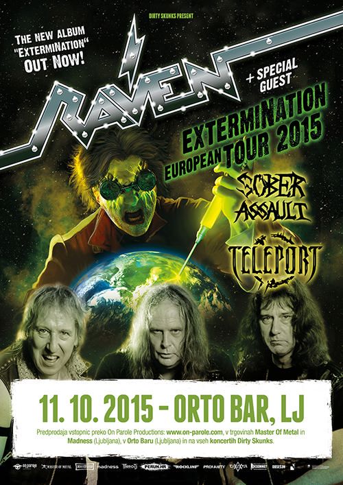 Raven, Teleport, Sober Assault