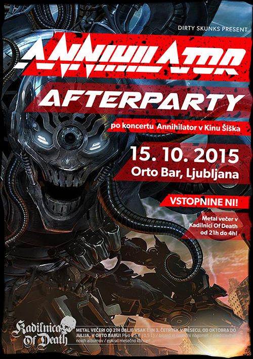 Kadilnica Of Death: Annihilator Afterparty