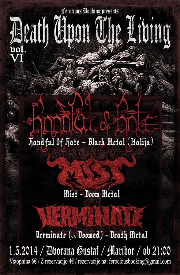 Handful of Hate, Mist, Verminate
