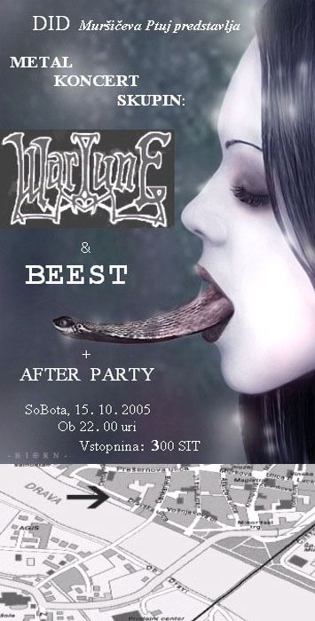 Wartune, Beest