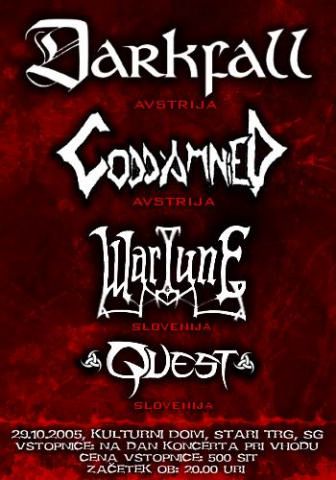 Darkfall [aut], Goddamned X [aut], Wartune, Quest