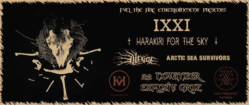 IXXI, Harakiri For The Sky, Ellende, Arctic Sea Survivors