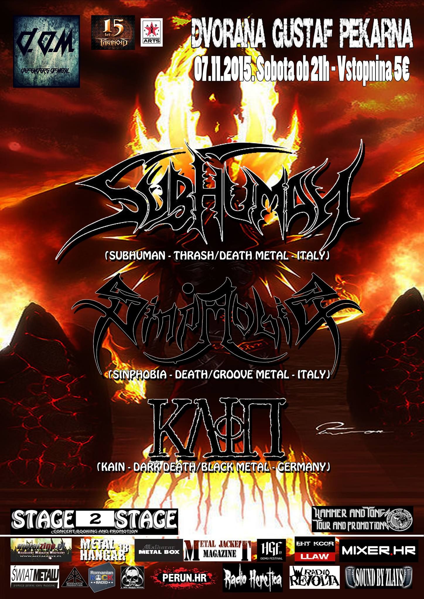 Subhuman, Sinphobia, Kain