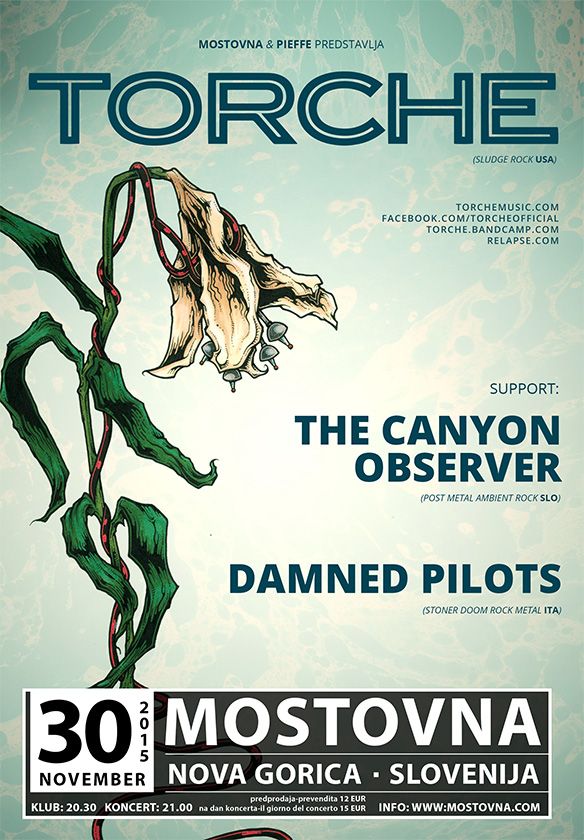Torche, The Canyon Observer, Damned Pilots
