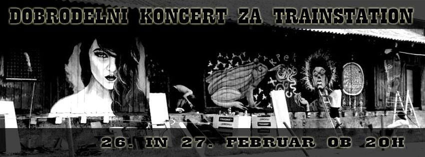 Dobrodelni koncert za Trainstation