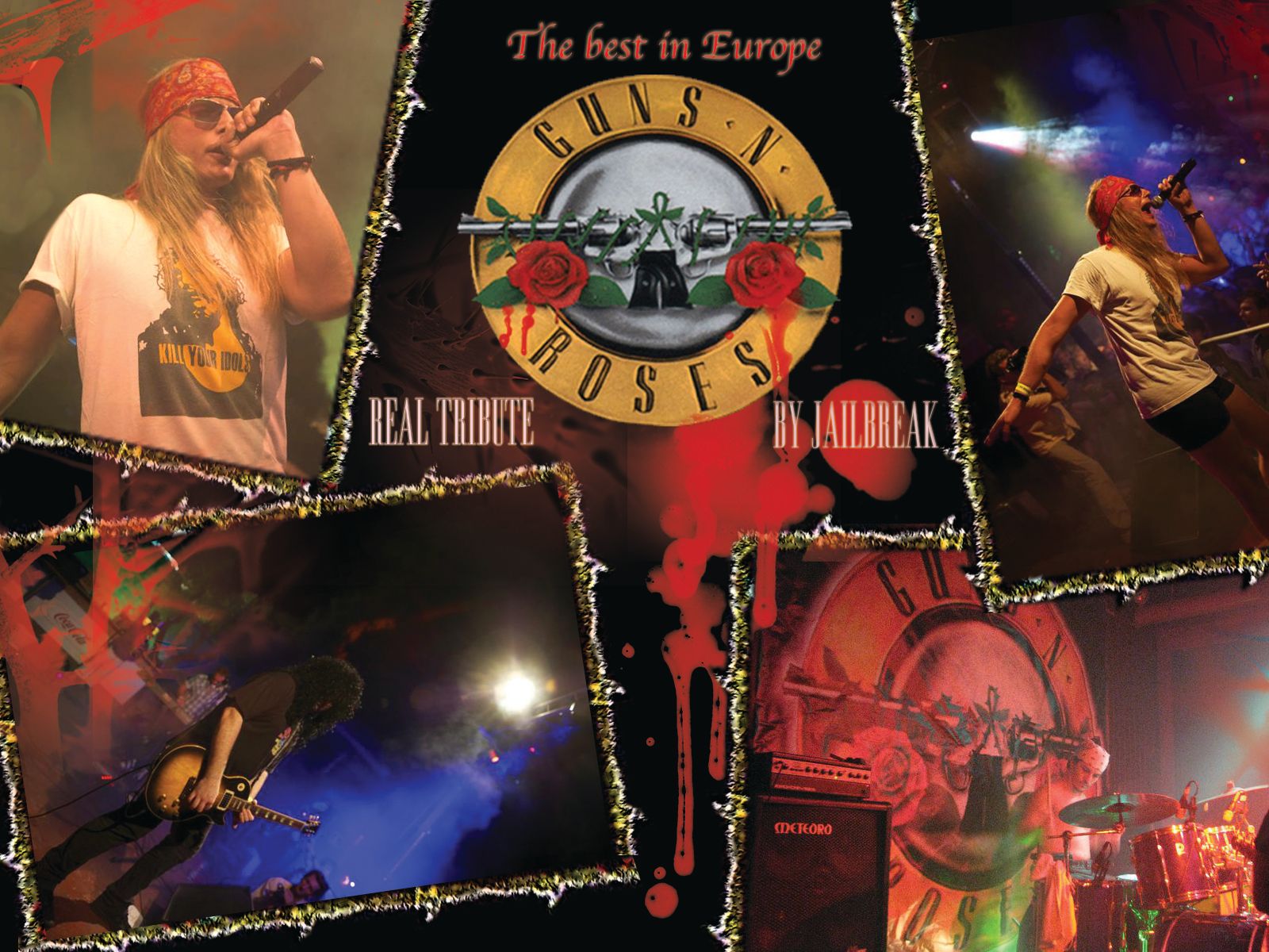 LEGENDS TRIBUTE: AC/DC & GUNS'N'ROSES Real Tribute by Jailbreak & Bandx
