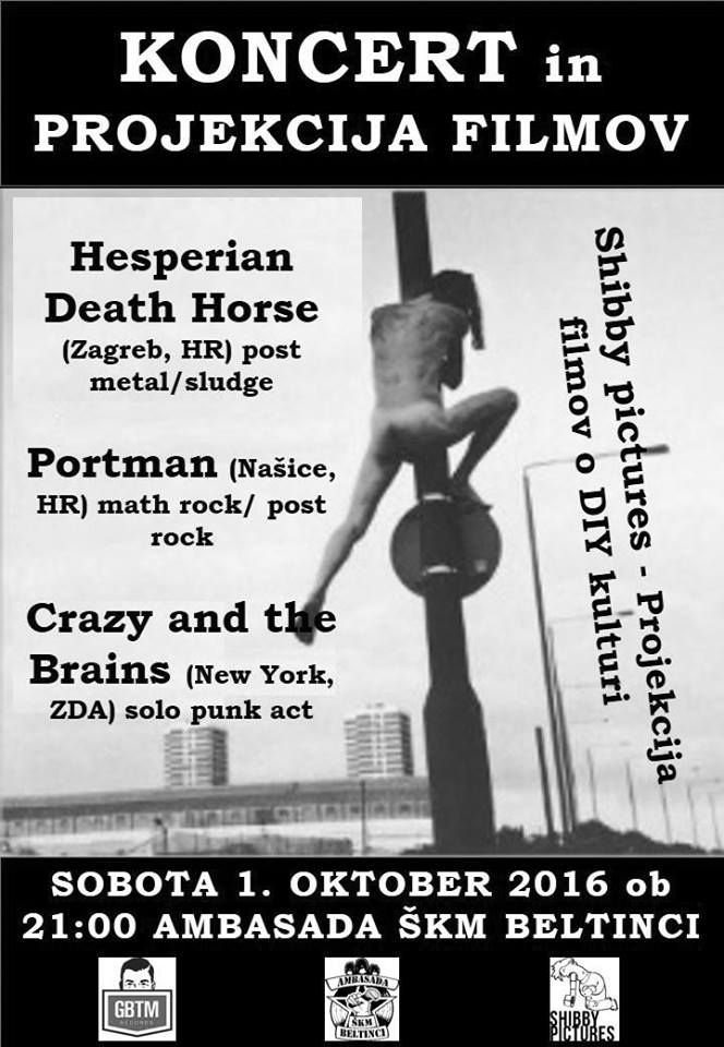 Hesperian Death Horse, Portman, Crazy Brain