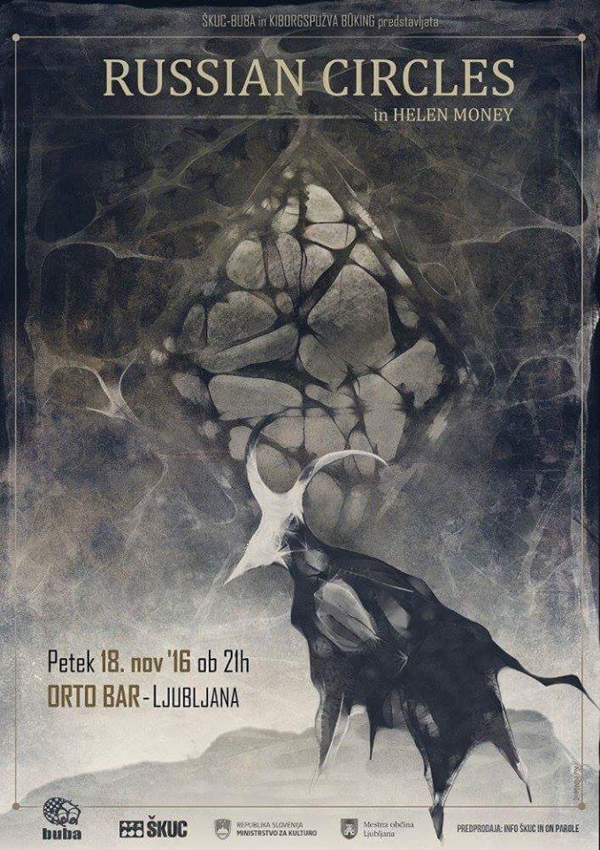 Russian Circles in Helen Money jutri v Ljubljani