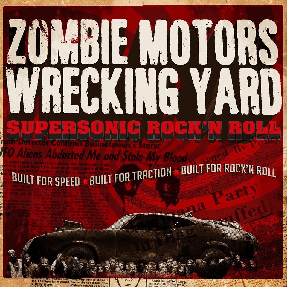 Zombie Motors Wrecking Yard z dražilnikom za prihajajoči prvenec