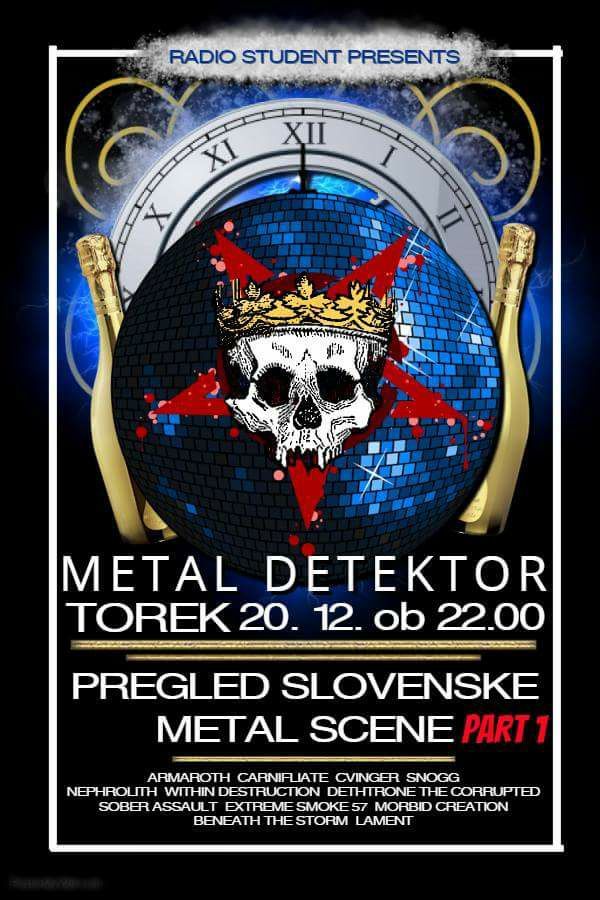 Današnji Metal Detektor v znamenju izidov slovenskih skupin
