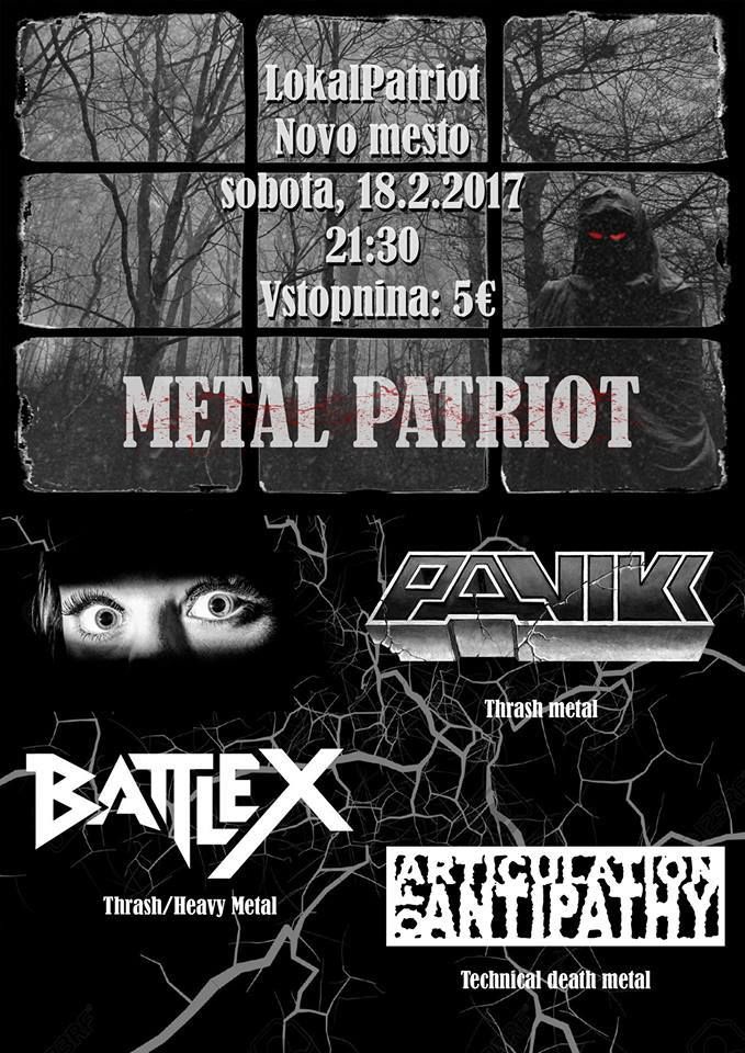 MetalPatriot: Panikk, Battlex, Articulation of Antipathy