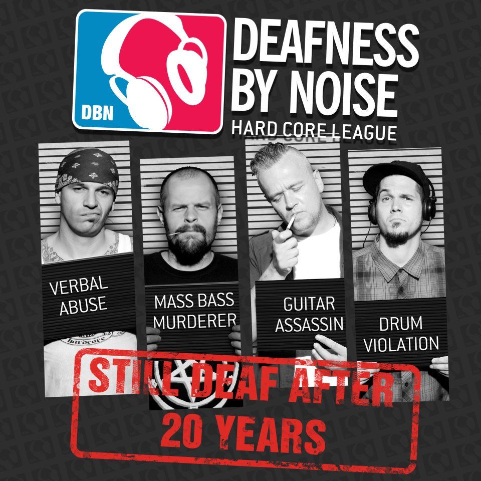 Deafness By Noise predskupina D.R.I. na evropski turneji