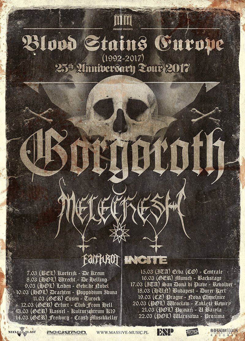 Gorgoroth - 25th Anniversary Tour 2017