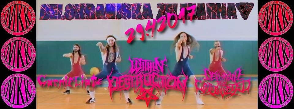 Belokranjska Železarna vol. 18: Within Destruction, Carnifliate, Chronic Dose