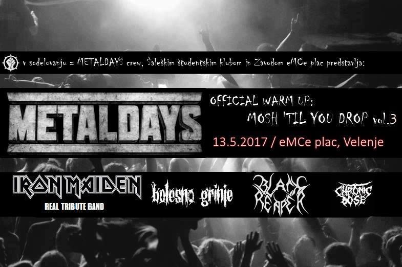 Official MetalDays warm up-Mosh `til you drop vol. III