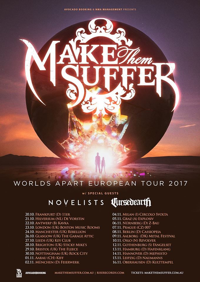 Make Them Suffer, Novelists, Cursed Earth