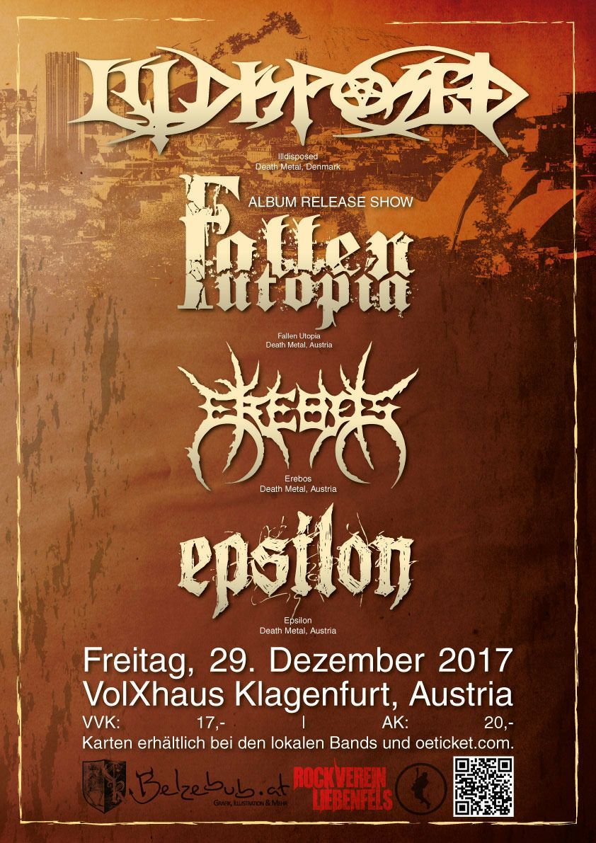 Illdisposed, Fallen Utopia, Erebos, Epsilon