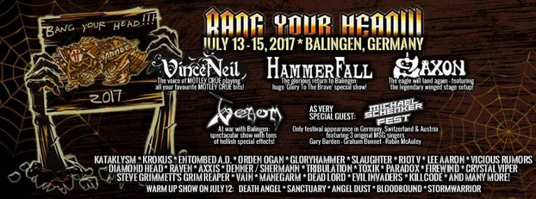 Bang Your Head 2017
