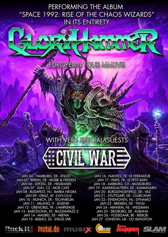 Gloryhammer, Civil War