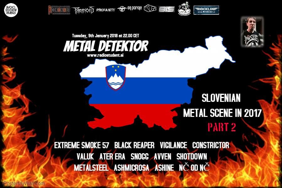 Metal Detektor: pregled slovenske metal scene v letu 2017 (drugi del)